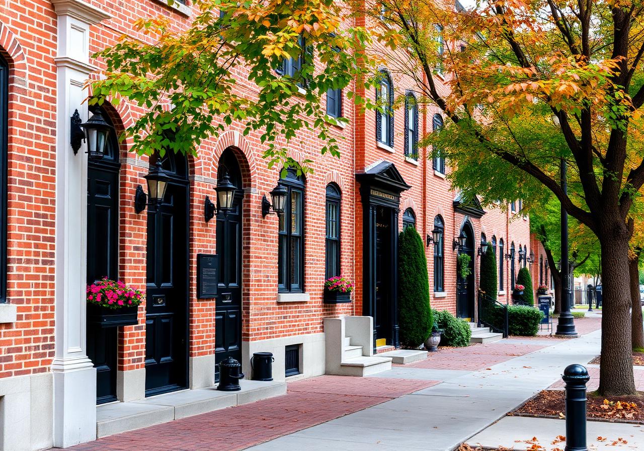 Edgemoor Brick Townhome in Bethesda, MD